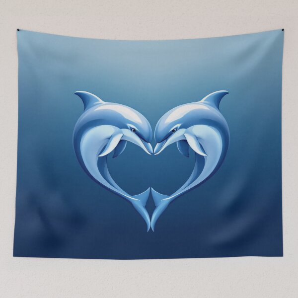 Item preview, Dolphins love designed and sold by camelsvg.