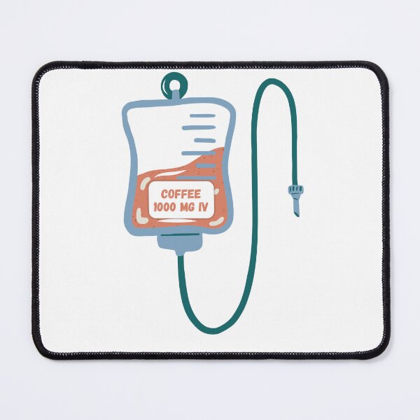 Item preview, Coffee 1000 mg IV designed and sold by Practical Stickers.