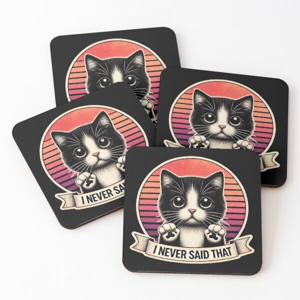 Item preview, I Never Said That Cat designed and sold by plushism.