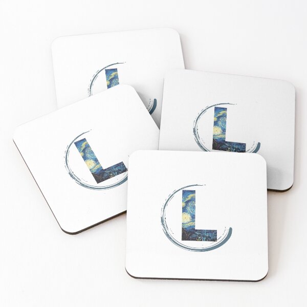 Item preview, Letter L of starry night designed and sold by begart008.