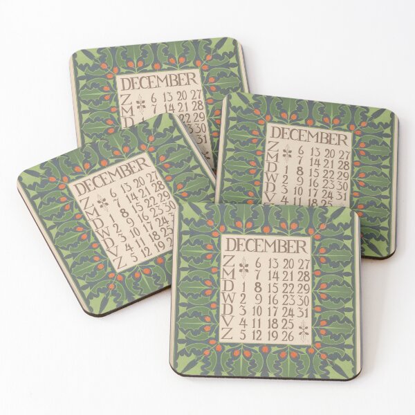 Item preview, Vintage December Calendar Sticker – Perfect for Journaling designed and sold by QuteStuffHere.