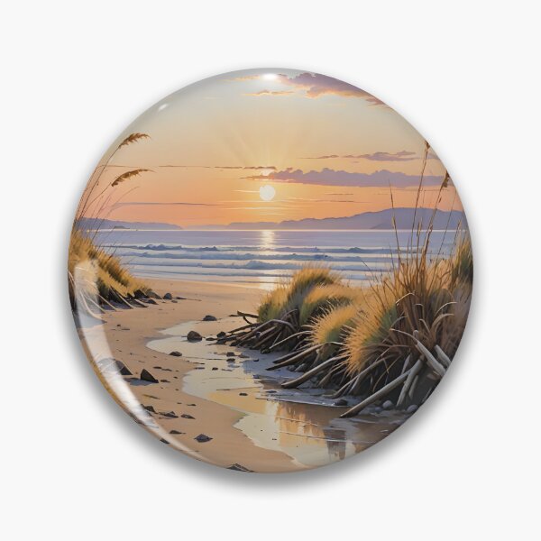 Item preview, Goose Spit Beach: Sunset Serenity in British Columbia designed and sold by LSVart.