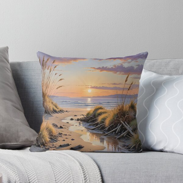Item preview, Goose Spit Beach: Sunset Serenity in British Columbia designed and sold by LSVart.
