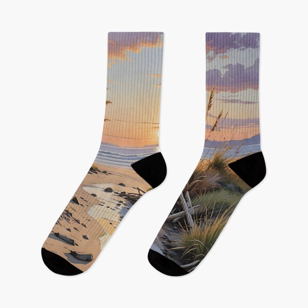 Item preview, Goose Spit Beach: Sunset Serenity in British Columbia designed and sold by LSVart.