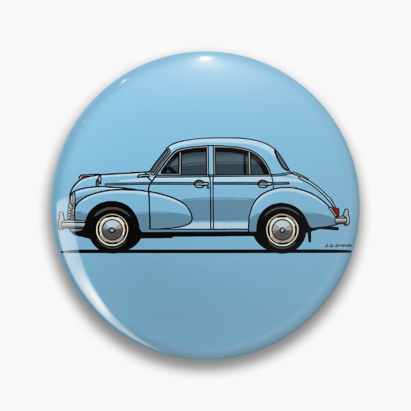 Item preview, My drawing of the Morris Minor Saloon designed and sold by designjaag.