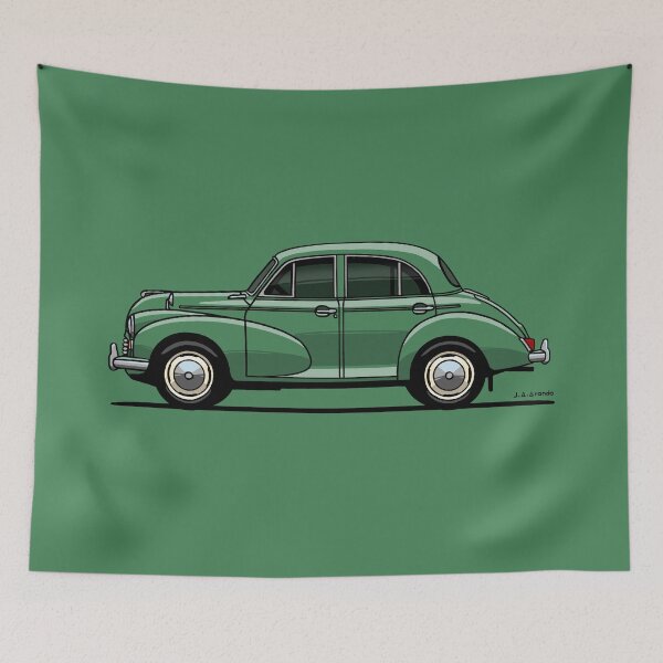 Item preview, My drawing of the Morris Minor Saloon designed and sold by designjaag.