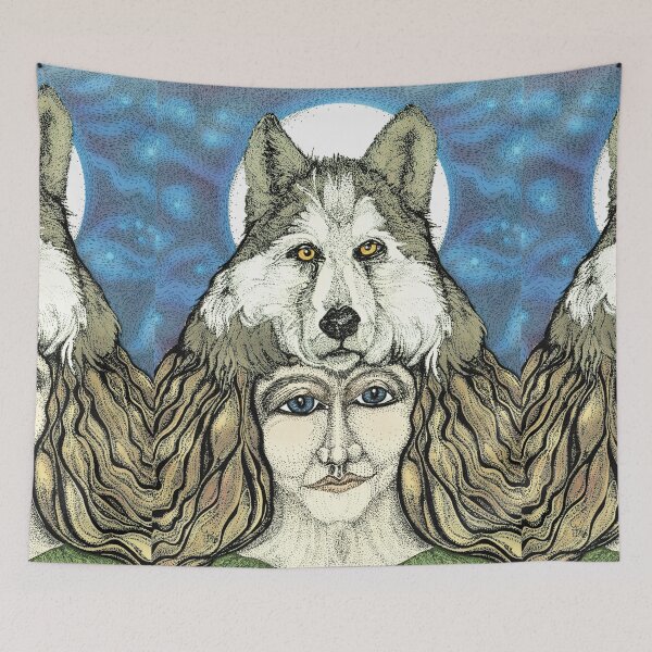Item preview, Wolf Woman designed and sold by cerridwen.