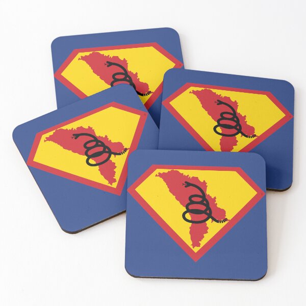 Item preview, MOLDOVA SHIELD - Freedom Is The Superpower - Modern Gadsden Snake Flag - Dont Tread On Me SUPERHERO design designed and sold by pelagio.