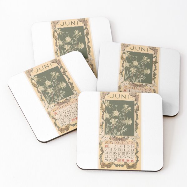 Item preview, Vintage June Calendar Sticker for Journaling – Timeless and Stylish designed and sold by QuteStuffHere.
