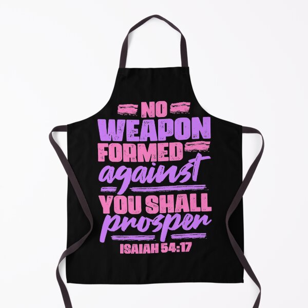 Item preview, Isaiah 54:17 No Weapon Formed Against You Shall Prosper designed and sold by plushism.