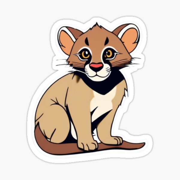 Item preview, Madagascar Fossa designed and sold by EuropeanPrints.