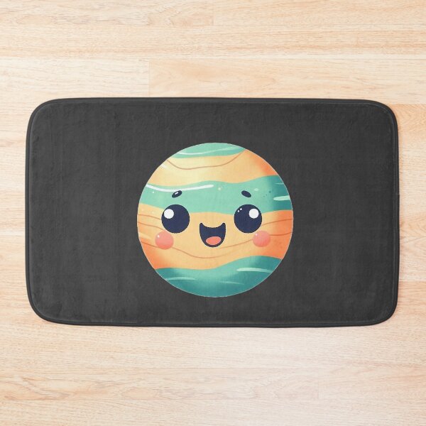 Item preview, Cute happy smiling planet designed and sold by GVibezPadel.