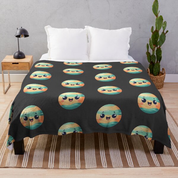 Item preview, Cute happy smiling planet designed and sold by GVibezPadel.