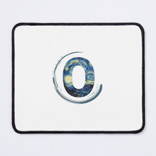 Item preview, Letter O of the starry night designed and sold by begart008.