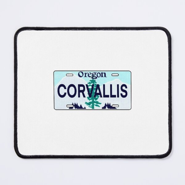 Item preview, Corvallis Oregon License Plate designed and sold by delmarvastickers.