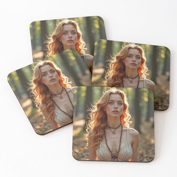 Item preview, Freckled beauty walks in the woods with me designed and sold by Photography & Emotive Ai.