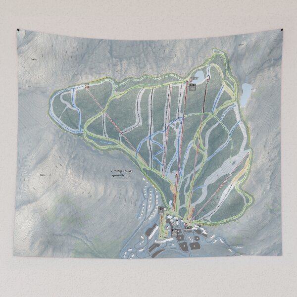 Item preview, Jiminy Peak Resort Trail Map designed and sold by Mapsynergy.