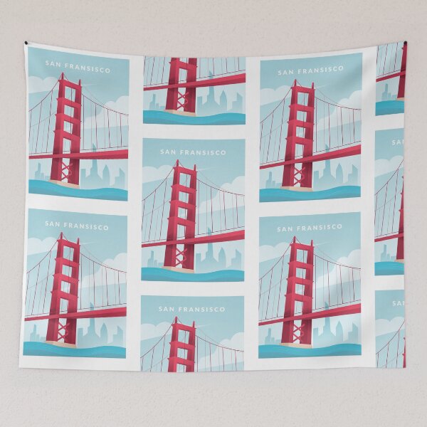 Item preview, Golden Gate Bridge designed and sold by the-craft-shop.