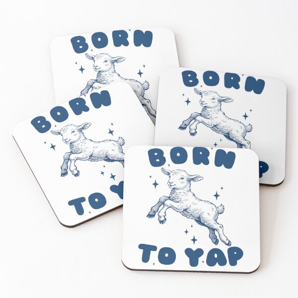 Item preview, Born to Yap Vintage Style Shirt, Retro Cartoon T Shirt, Weird T Shirt, Meme T Shirt, Funny Sheep Meme designed and sold by Rosqzz.