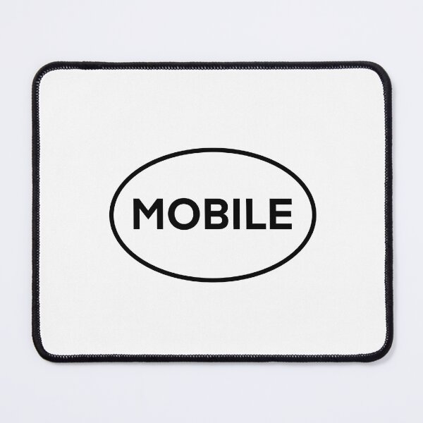 Item preview, Movile Oval designed and sold by delmarvastickers.