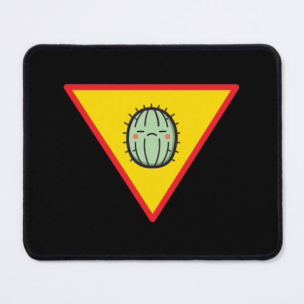 Item preview, Sad Cactus Warning Sign-No Hug designed and sold by FridPix.