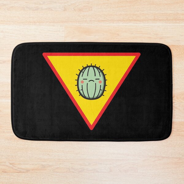 Item preview, Sad Cactus Warning Sign-No Hug designed and sold by FridPix.