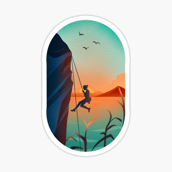 Item preview, Sunset climbing designed and sold by Zou-ink.
