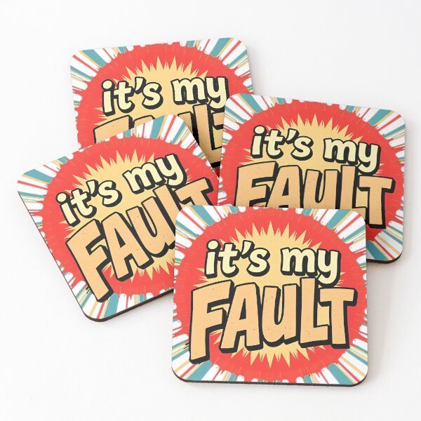 Item preview, Its my fault designed and sold by Beetlemot.