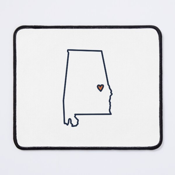 Item preview, Auburn Alabama State Outline designed and sold by delmarvastickers.