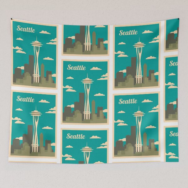 Item preview, Seattle Space Needle designed and sold by the-craft-shop.