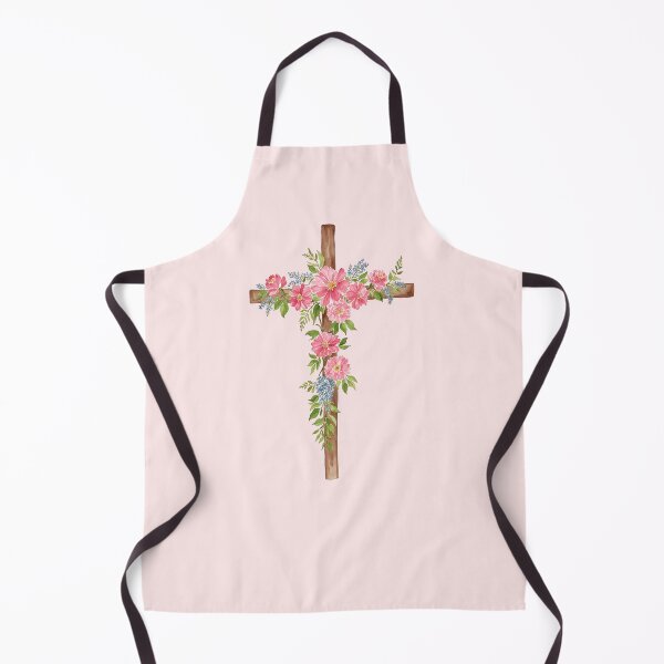 Item preview, Flower Cross Easter 3 Watercolor designed and sold by Magnolia Valley Art.