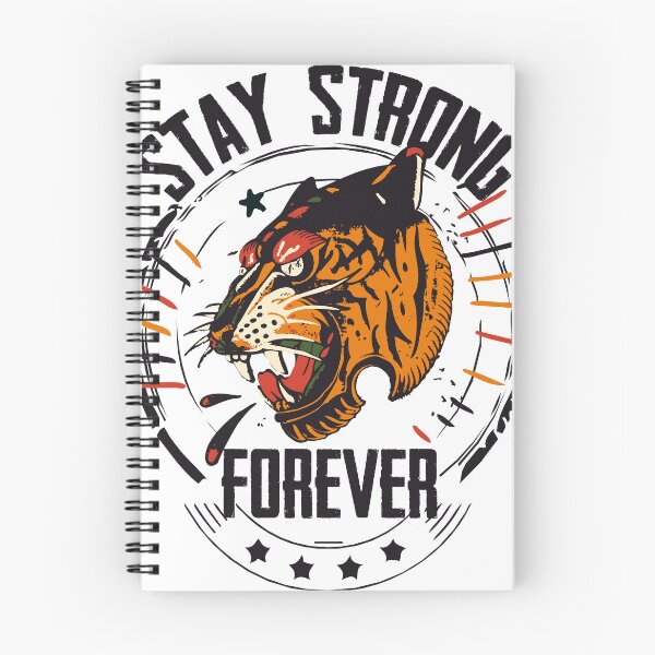 Item preview, Tiger tattoo stay strong forever designed and sold by Achille3777.