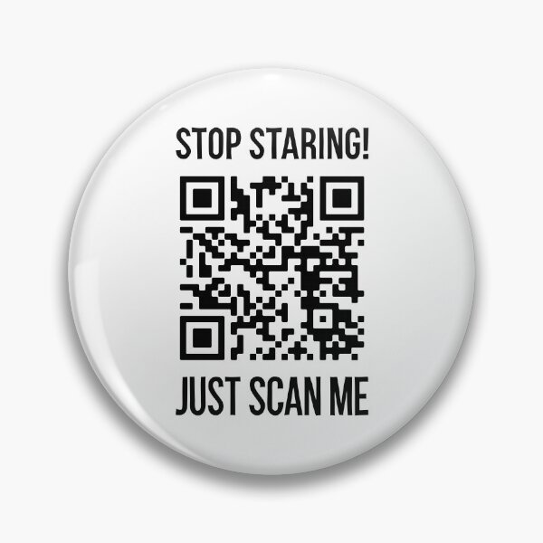 Item preview, Scan Me QR Code for a Motivational Boost designed and sold by HandicraftArt.
