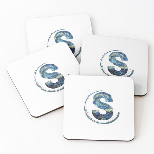 Item preview, Letter S of the starry night designed and sold by begart008.