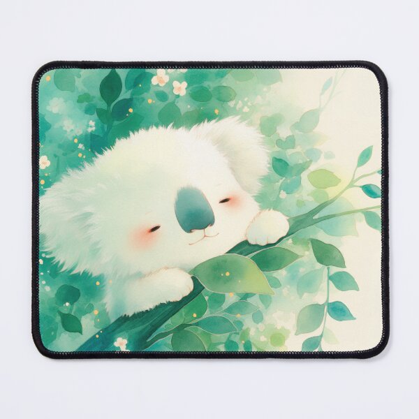 Item preview, Dreamy Koala Among Emerald Leaves designed and sold by AshiraCreations.