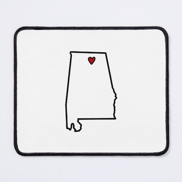 Item preview, Huntsville Alabama State Outline designed and sold by delmarvastickers.