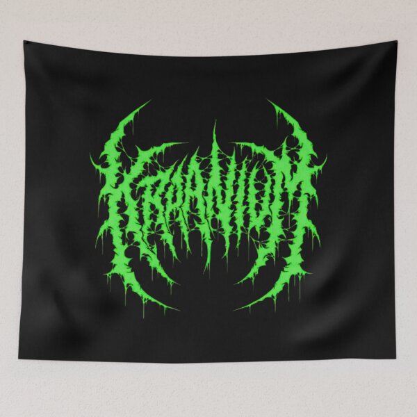 Item preview, KRAANIUM LOGO ART designed and sold by MetalRockProg.