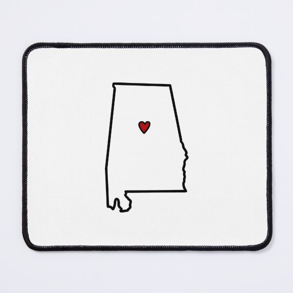Item preview, Hoover Alabama State Outline designed and sold by delmarvastickers.