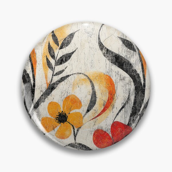 Item preview, Creative abstract flower patterns in vivid hues designed and sold by Piotrek0001.