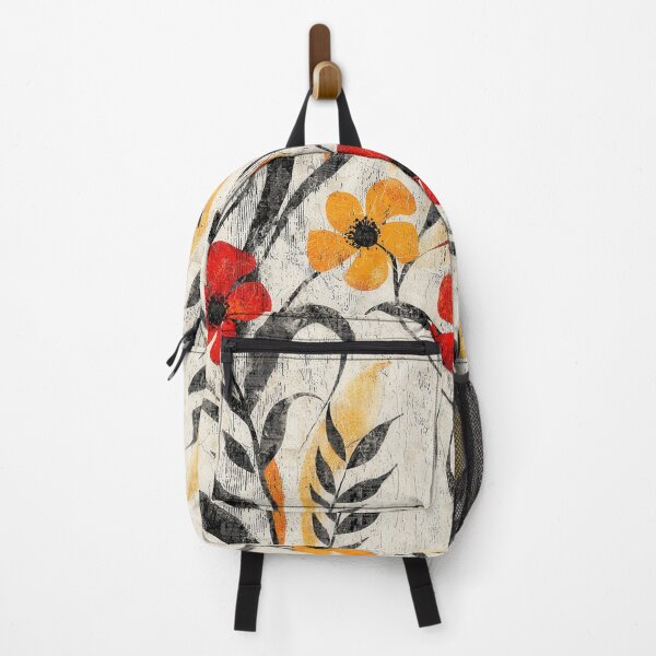 Item preview, Creative abstract flower patterns in vivid hues designed and sold by Piotrek0001.