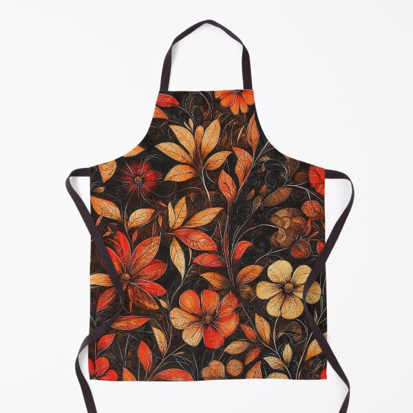 Item preview, Abstract floral compositions with dynamic contrasts designed and sold by Piotrek0001.