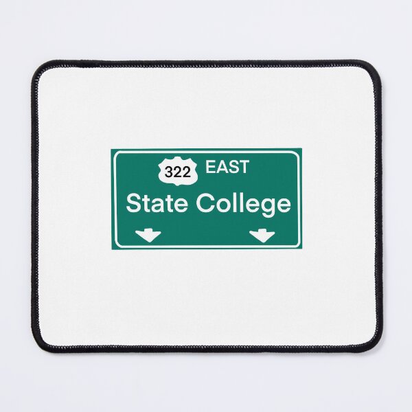 Item preview, State College Road Sign designed and sold by delmarvastickers.