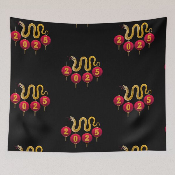 Item preview, Year of the snake 2025 Chinese happy new year zodiac snake designed and sold by marfanna.