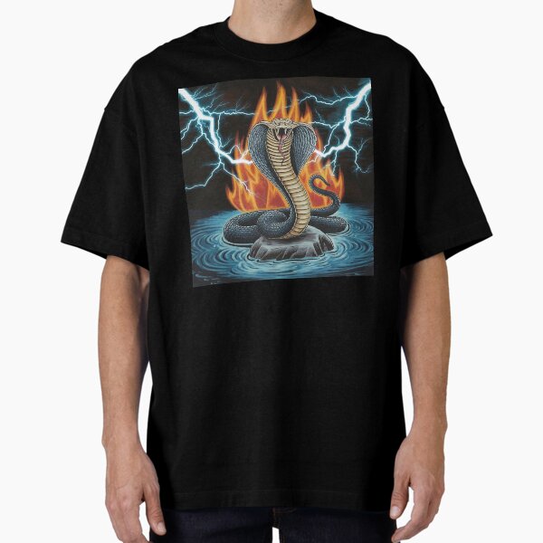 Item preview,  Cobra 2 against a backdrop of fire and lightning. designed and sold by Lilashakti ⭐️ ⭐️ ⭐️ ⭐️ ⭐️.