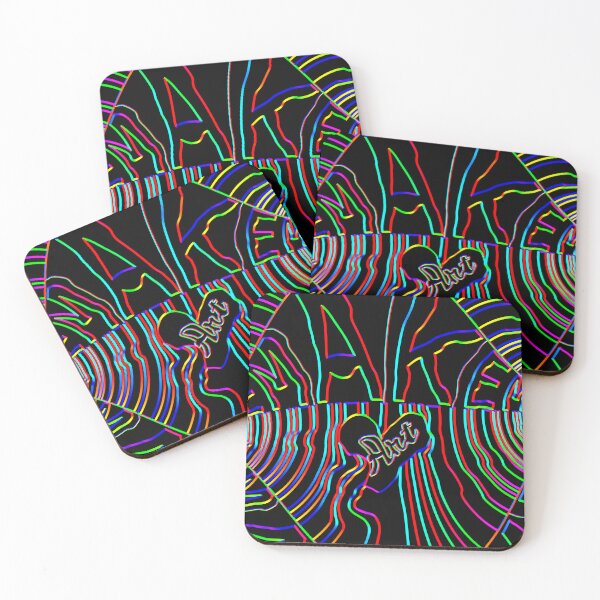 Item preview, *MAKE ART - GEOMETRIC SYMPHONY RAINBOW COLORS* designed and sold by Ralek.