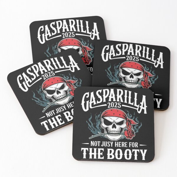 Item preview, Gasparilla 2025 Pirate Festival Skull Art - Not Just Here for the Booty designed and sold by love3617.