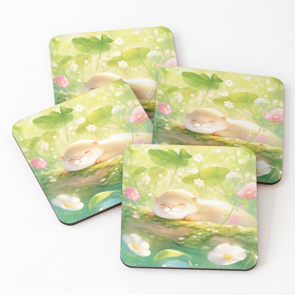 Item preview, Otter's Peaceful Nap in Nature's Embrace designed and sold by AshiraCreations.