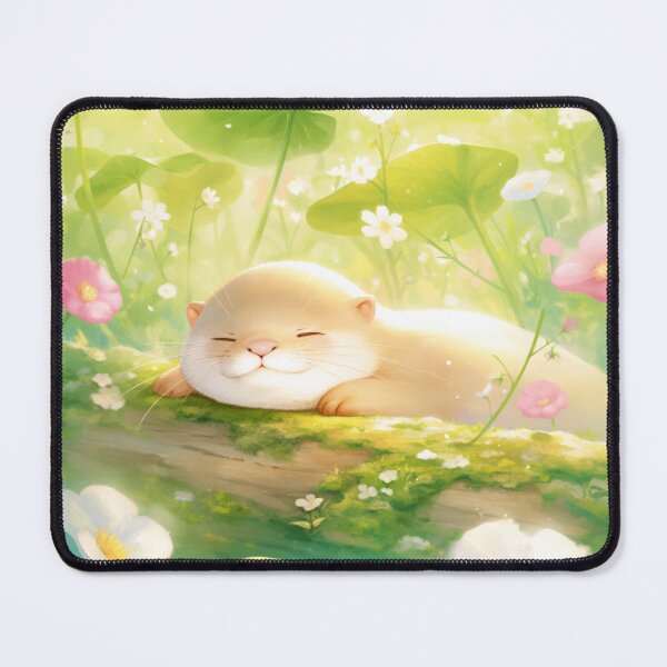 Item preview, Otter's Peaceful Nap in Nature's Embrace designed and sold by AshiraCreations.