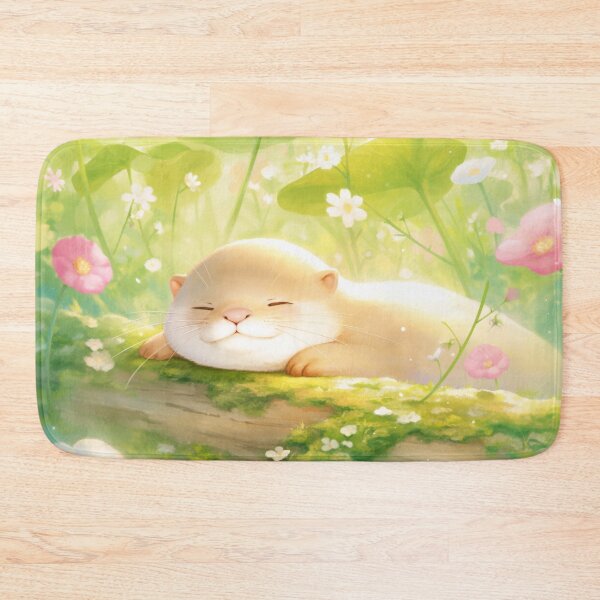 Item preview, Otter's Peaceful Nap in Nature's Embrace designed and sold by AshiraCreations.