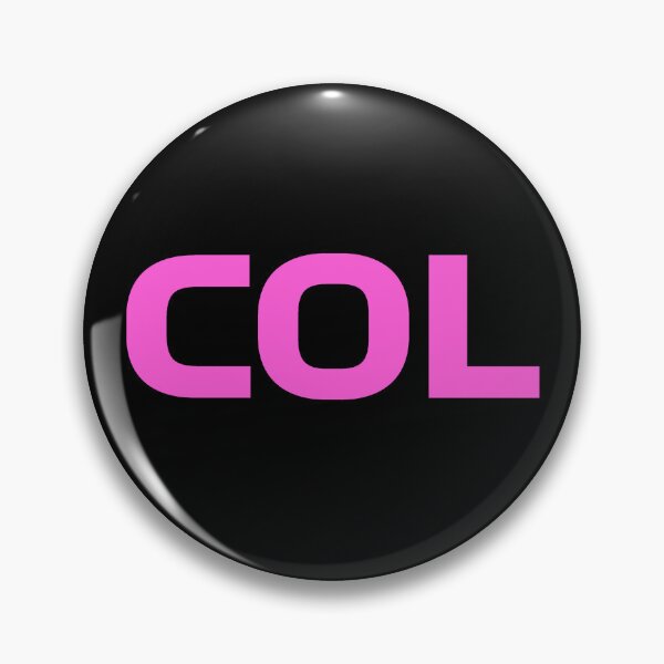 Item preview, Franco Colapinto COL Initials Alpine Pink designed and sold by Dougie Middleton.